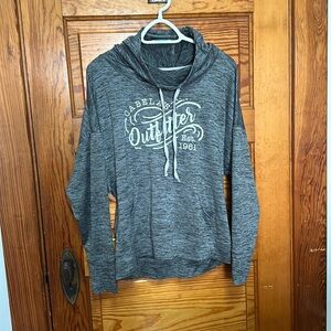 Hooded Cowl Neck Cabela’s Sweatshirt size Medium Heathered Gray